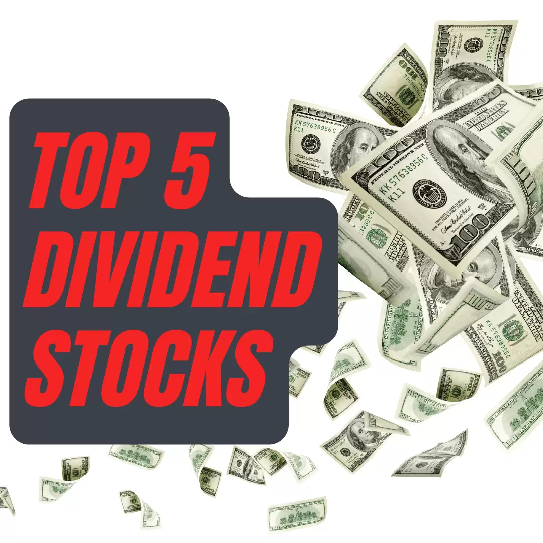 Top 5 Dividend Stocks For Monthly Passive Income